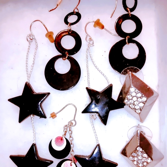 Vintage retro earring lot - Picture 1 of 2